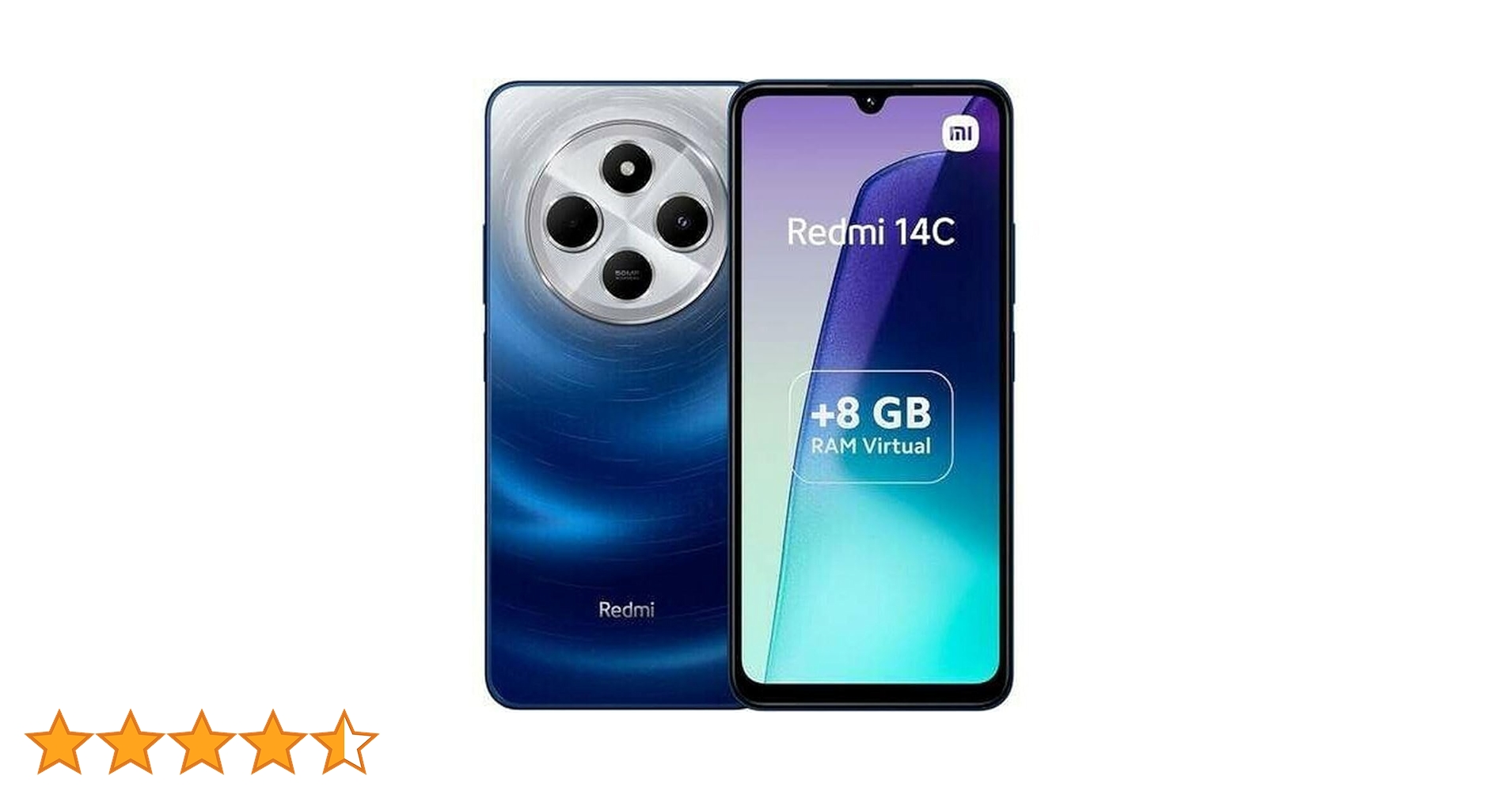 Xiaomi Redmi 14C 4G 8GB/256GB Blue (Starry Blue) Dual SIM : Amazon